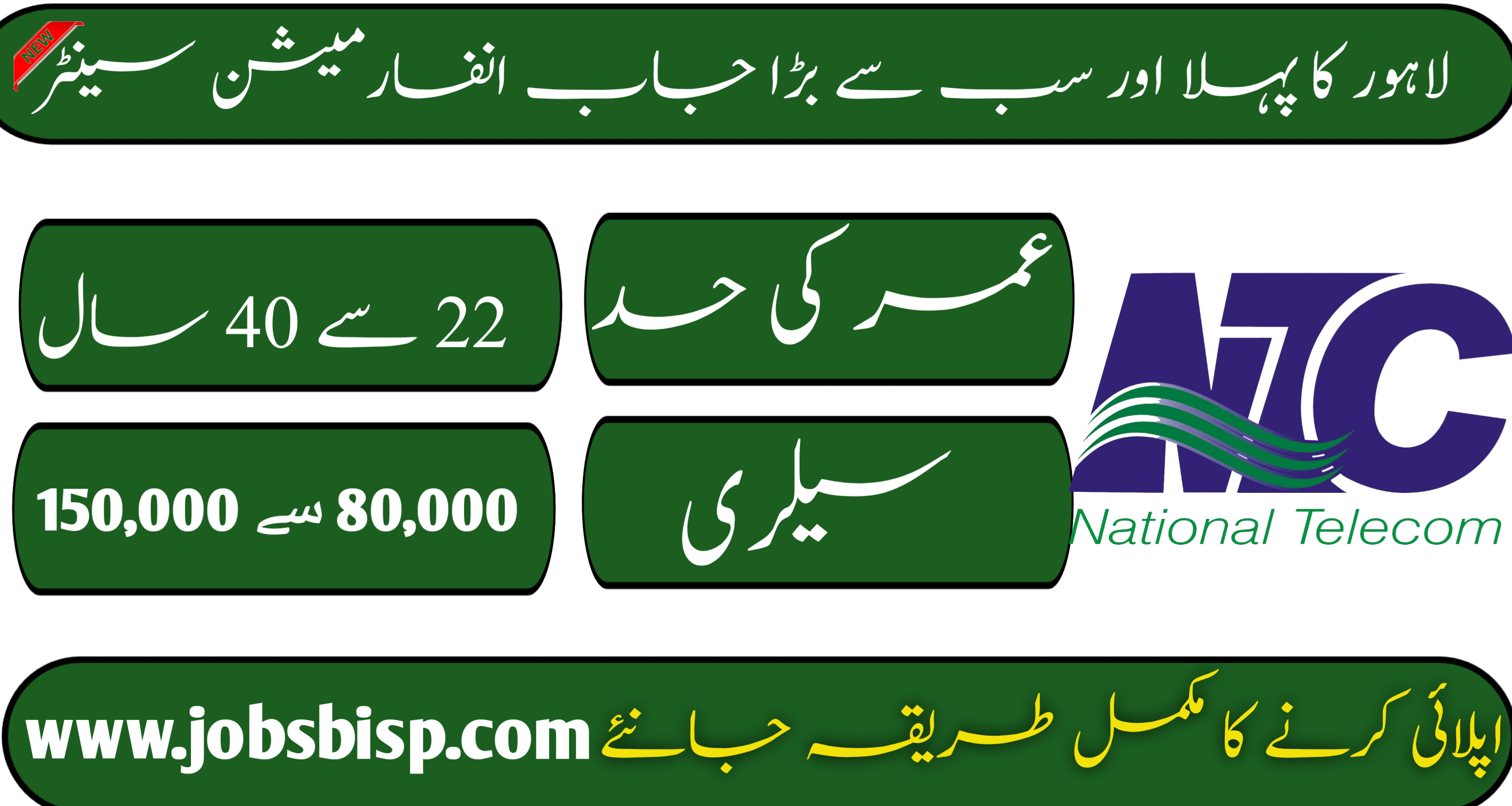 Latest Telecommunications Specialist Jobs in Lahore, Pakistan – Apply Now!