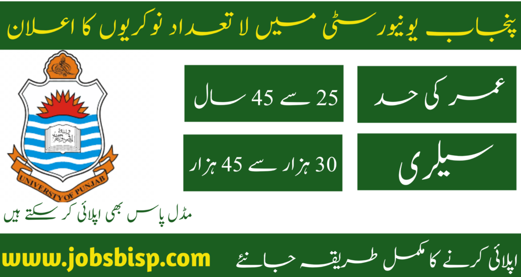 Punjab University Security Guard Jobs March 2025 – Apply Now