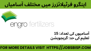 engro fertilizers jobs