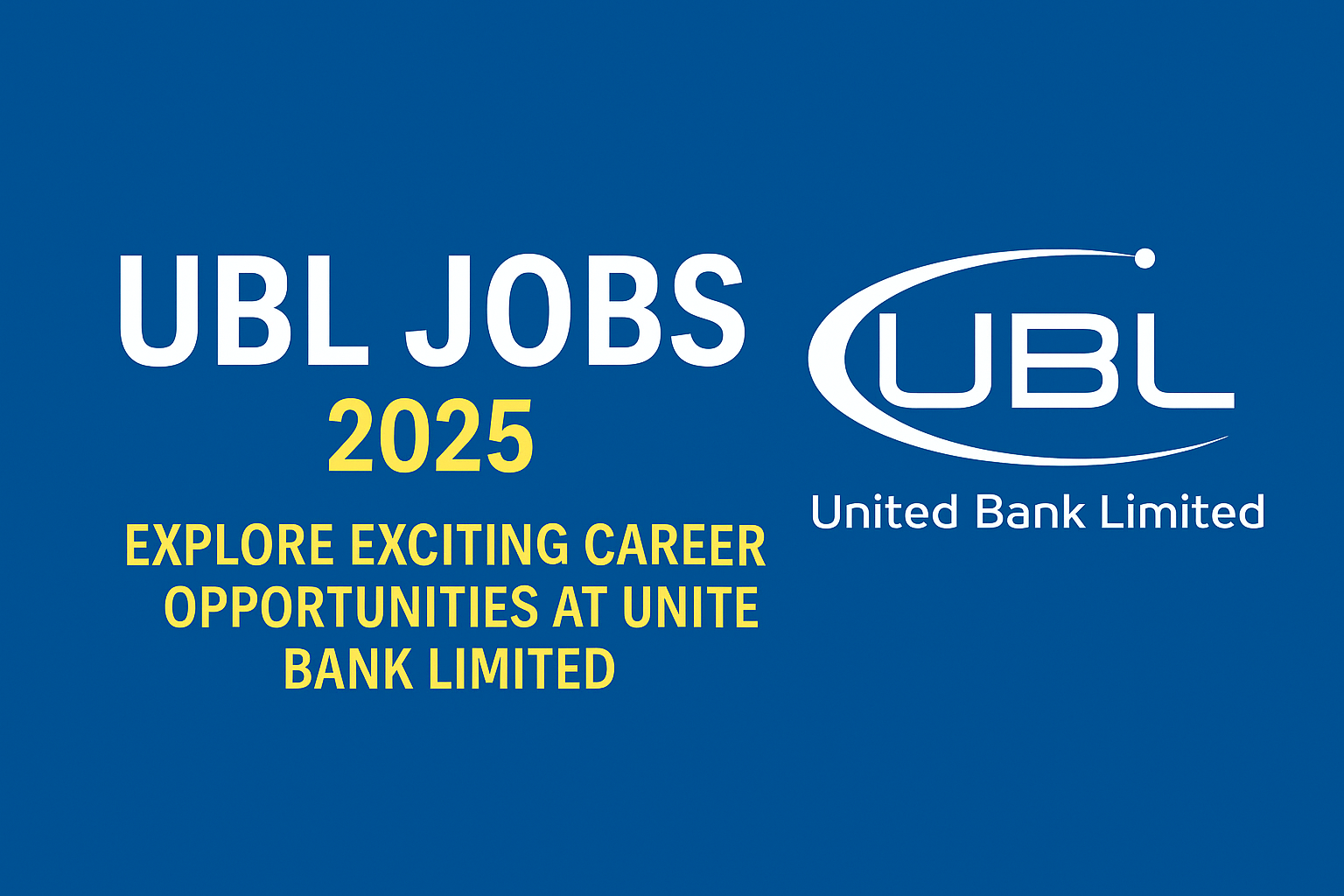 ubl Jobs