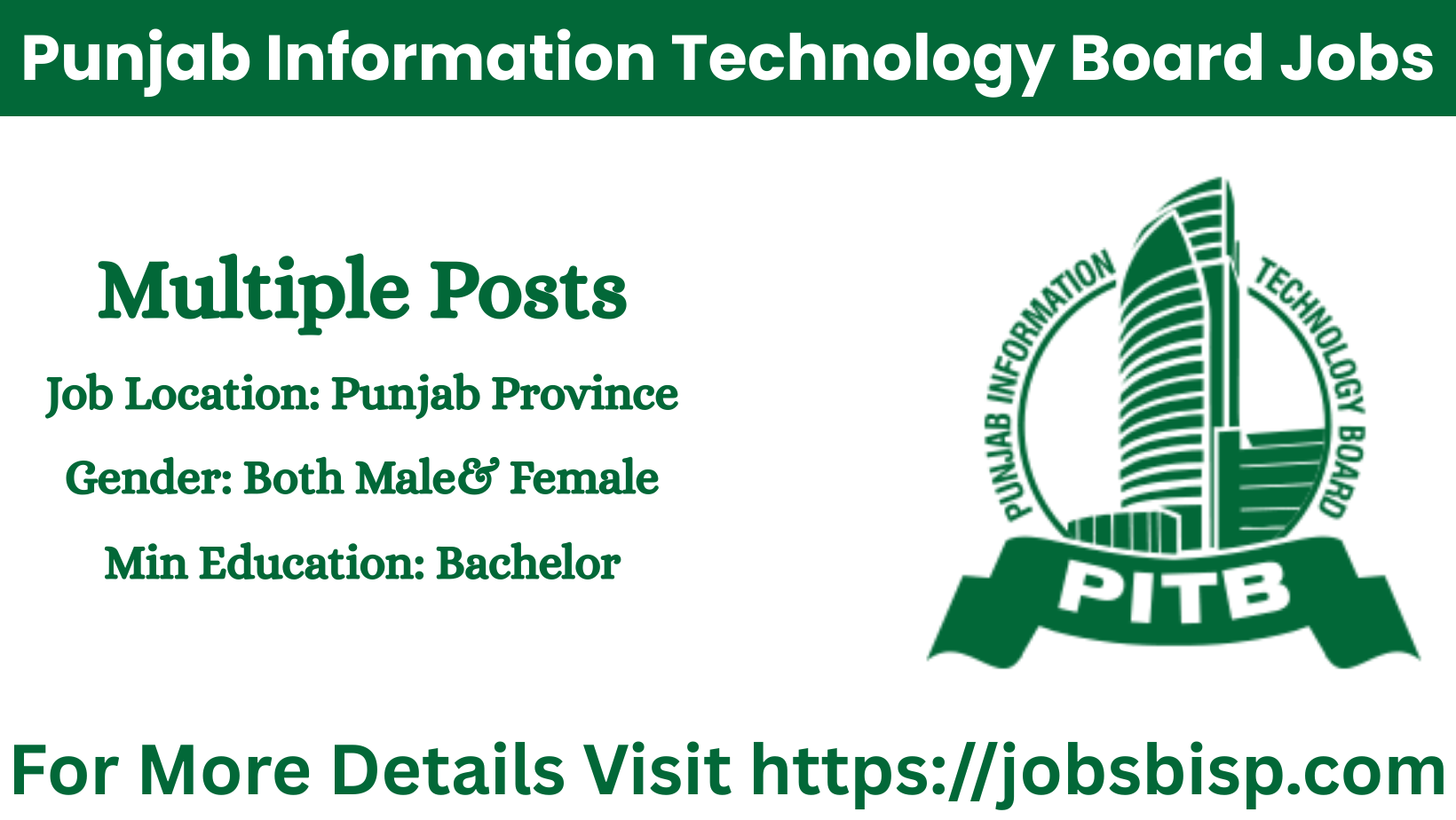 PITB Jobs